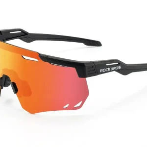 Rabatter Rockbros Polarized Cykelglasögon, Black