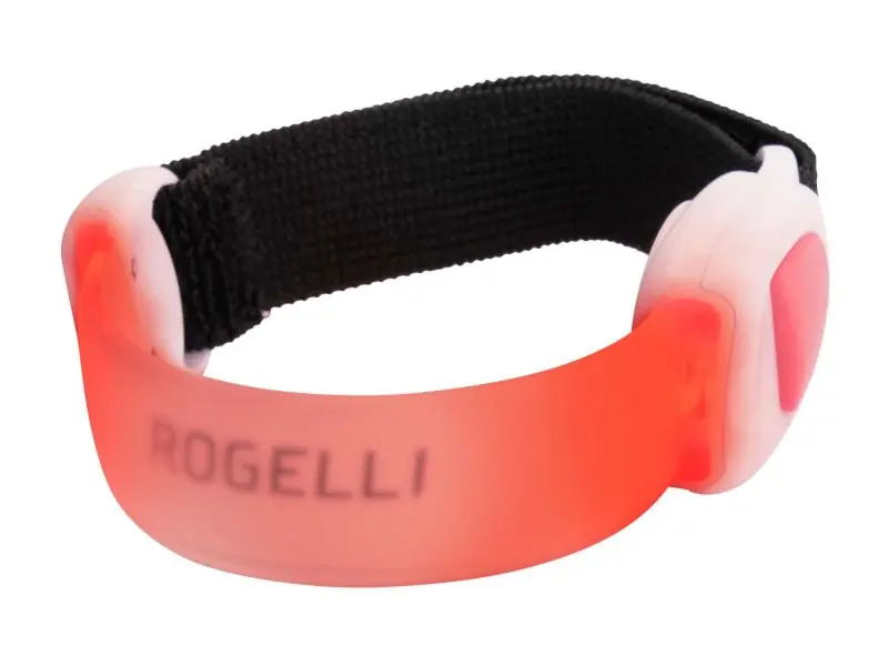 Rogelli LED Armband, Red Kampanjpris
