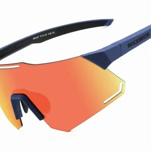 Rockbros Polarized Cykelglasögon, Blue I lager