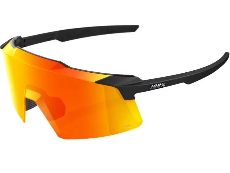 100% Aerocraft Cykelglasögon, Soft Tact Black Sista chansen