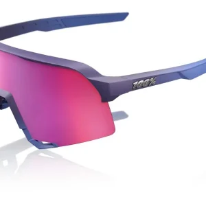 Fynd 100% S3 Cykelglasögon, Satin Storm Metallic