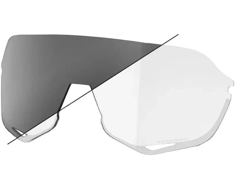 100% S2-linser, fotokromiska Clear/Smoke Trygg betalning