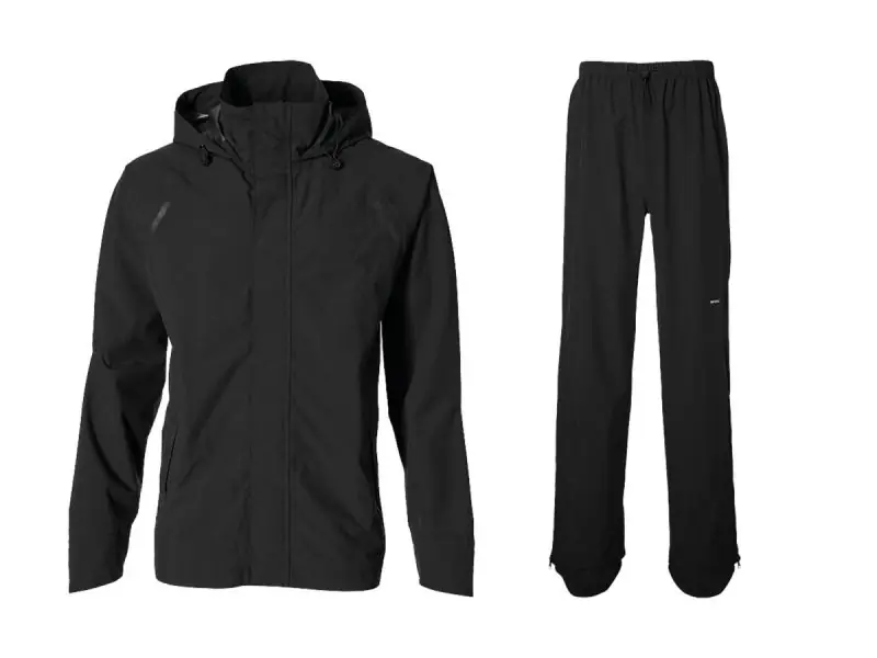 Basil Hoga Unisex Regnset, Jet Black Kampanj