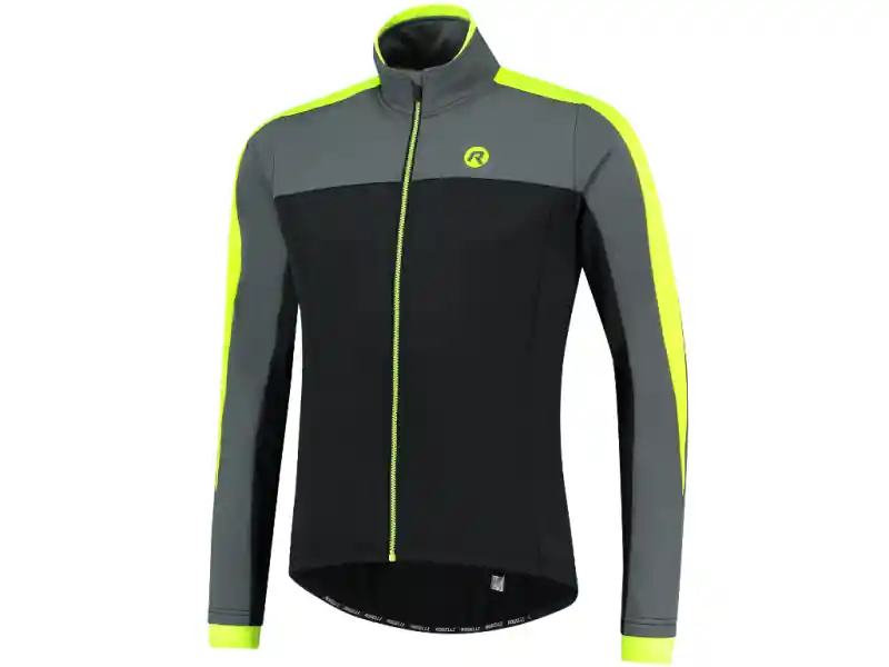 Rogelli Freeze Vinterjacka, Black/Grey/Fluor Köp online